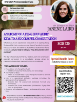 Anatomy of a Feng Shui Audit Keys to a Sucessful Consultation by Senior Master Janene Laird (SGD)