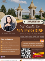 Post Convention tour to Yin Paradise Flyer Post Convention tour to Yin Paradise Flyer