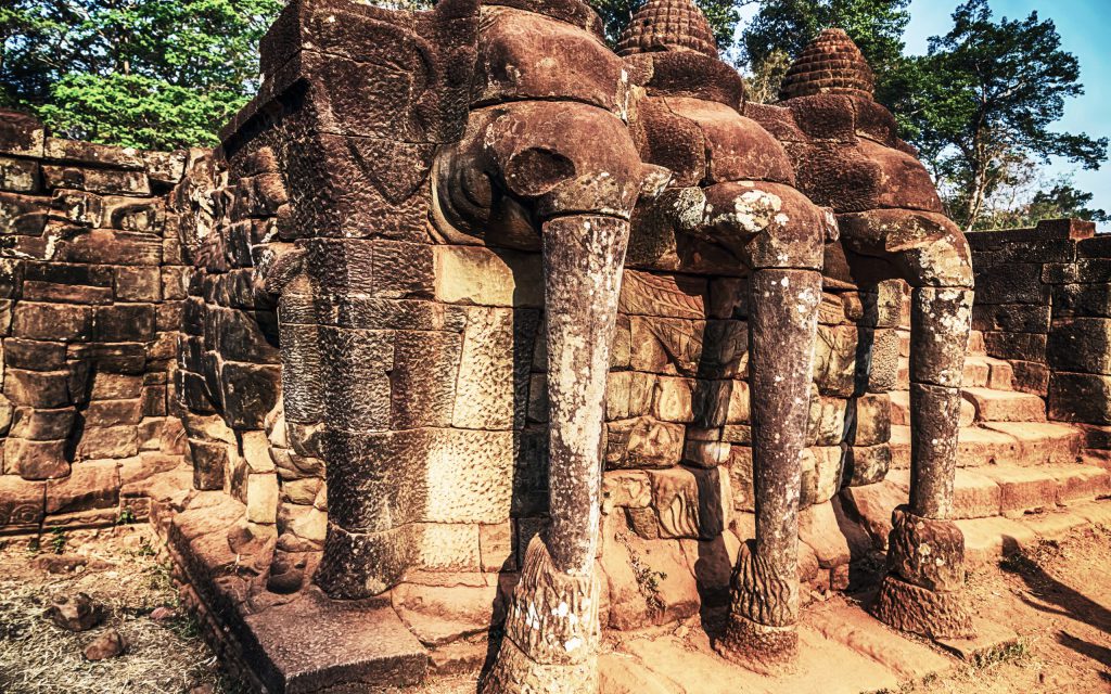 Elephant,Terrace,Leper,King,Royal,Terraces,Facing,The,Parade,Grounds